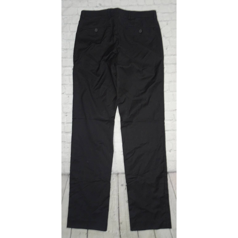 Calvin Klein Men's Black Slim Fit Dress Pants P30W x 32L, No Tags - Picture 2 of 7